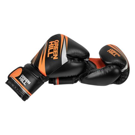 BGT-2279 Перчатки боксерские TEK7 черно-оранжевые(0)