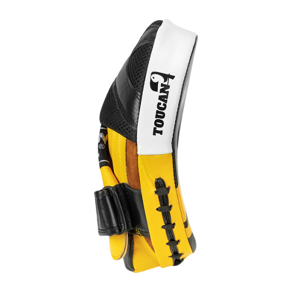 FMT-5267 Боксерские лапы TOUCAN черно-желтые(2)