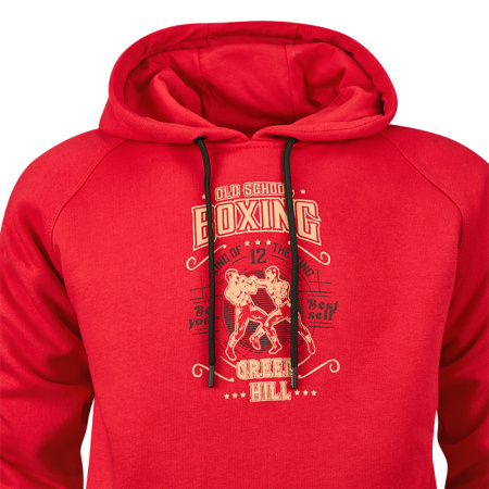 FH-10274BN Толстовка OLD SCHOOL BOXING красная(9)