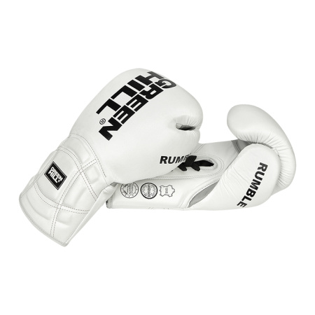 BGR-22-0088 Боксерские перчатки Rumble белые(0)