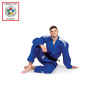 JSS-10212 Кимоно Дзюдо SUPER одобрено IJF синее(14)