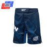 SHR MMU-045    Blue шорты СОЮЗ ММА logo