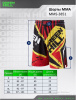 MMS-3851 Шорты для MMA красно-желтые(4)