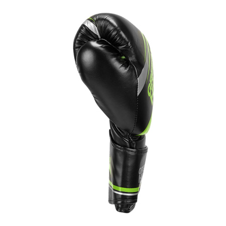 BGT-2279 Перчатки боксерские TEK7 черно-зеленые(0)