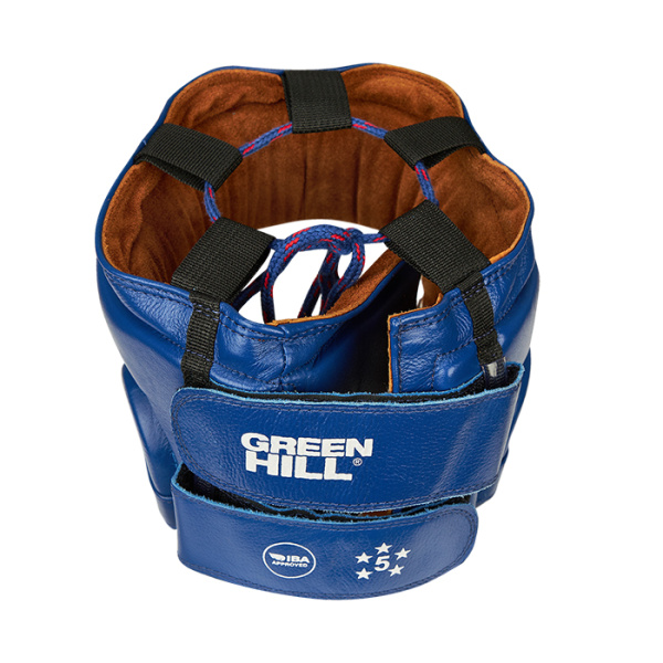 HGF-4012 Боксерский шлем FIVE STAR одобренный IBA синий(1)