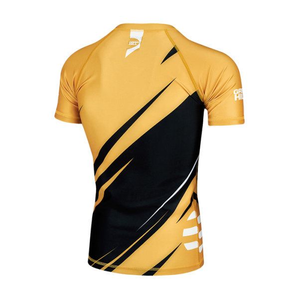 RGI-4021 Рашгард RASH GUARD IMMAF черно-золотой(1)