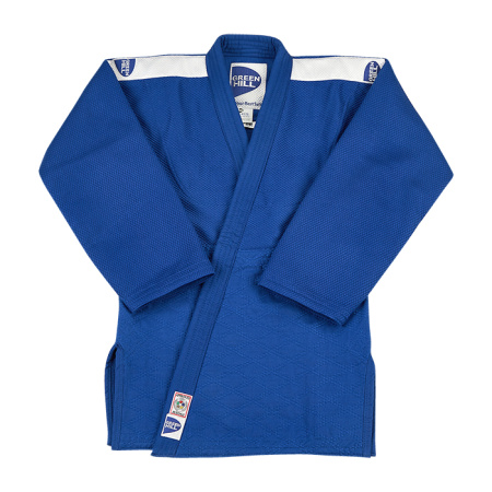 JSS-10212 Кимоно Дзюдо SUPER одобрено IJF синее(6)