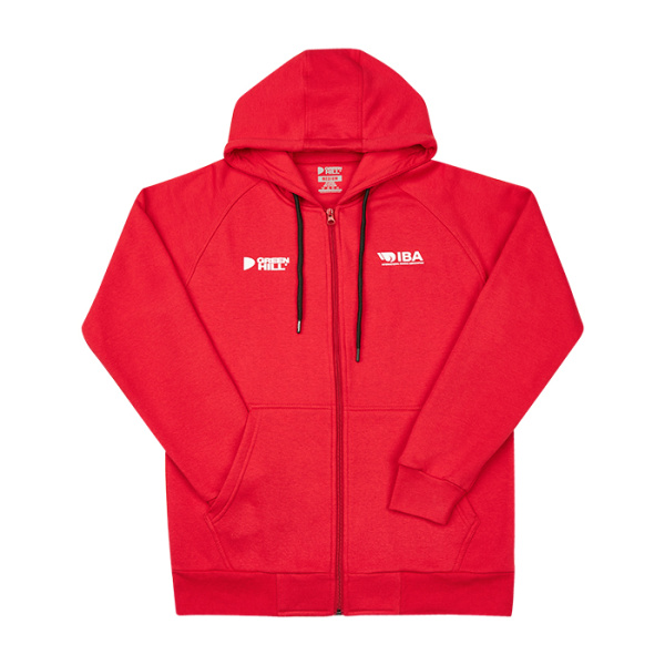 700_FH-10274АN Толстовка на молнии Boxing красная (2)