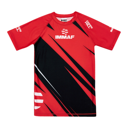 RGI-4021 Рашгард RASH GUARD IMMAF красный(0)