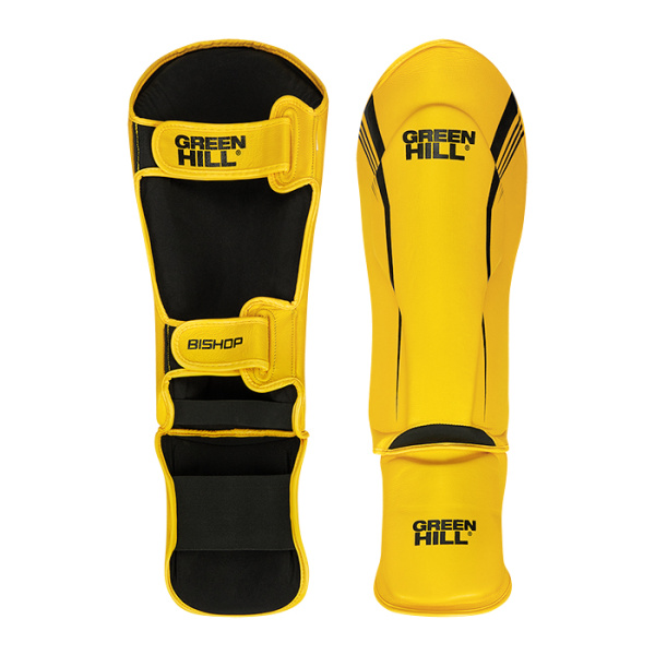 SIB-2277 Защита голень-стопа BISHOP желтая(3)